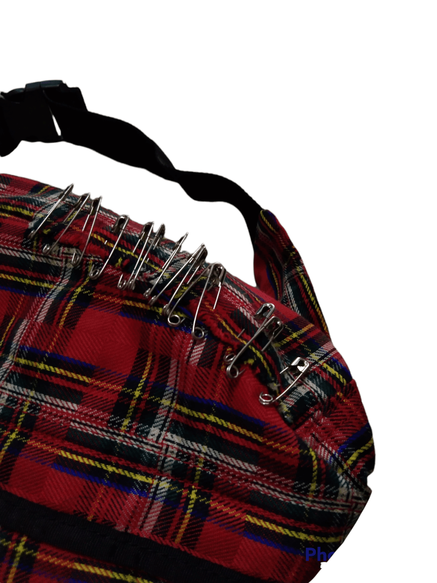 Issey Miyake ISSEY MIYAKI MERCIBEAUCOUP TARTAN SEDI CROSSBODY Size ONE SIZE - 3 Thumbnail