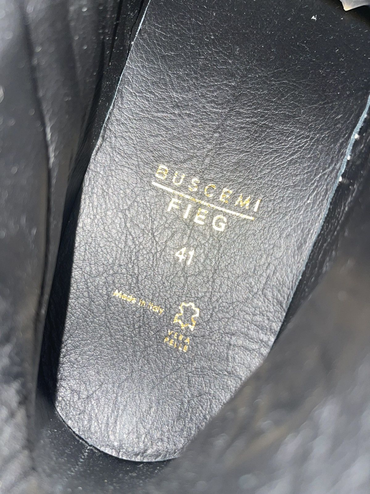 Buscemi Buscemi x Ronnie Fieg x Kith NYC Black Red Bred Sneakers Size US 8 / EU 41 - 16 Thumbnail