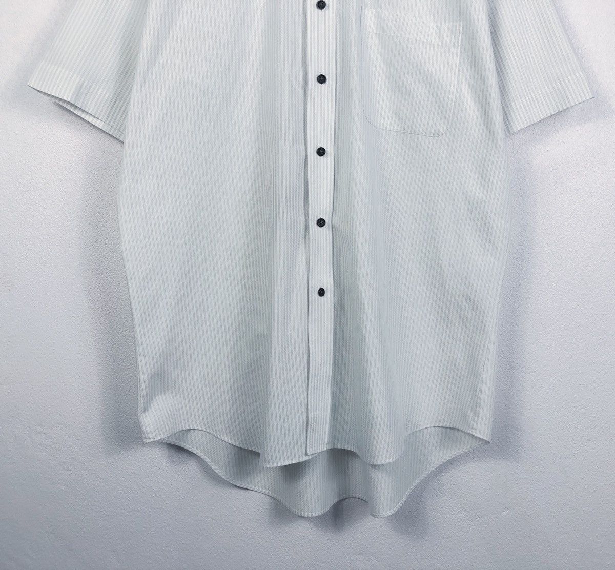 Vintage × Y's × Yohji Yamamoto Vintage Yohji Yamamoto Y’saccs Saccsny Button Down Shirt Size US L / EU 52-54 / 3 - 3 Thumbnail