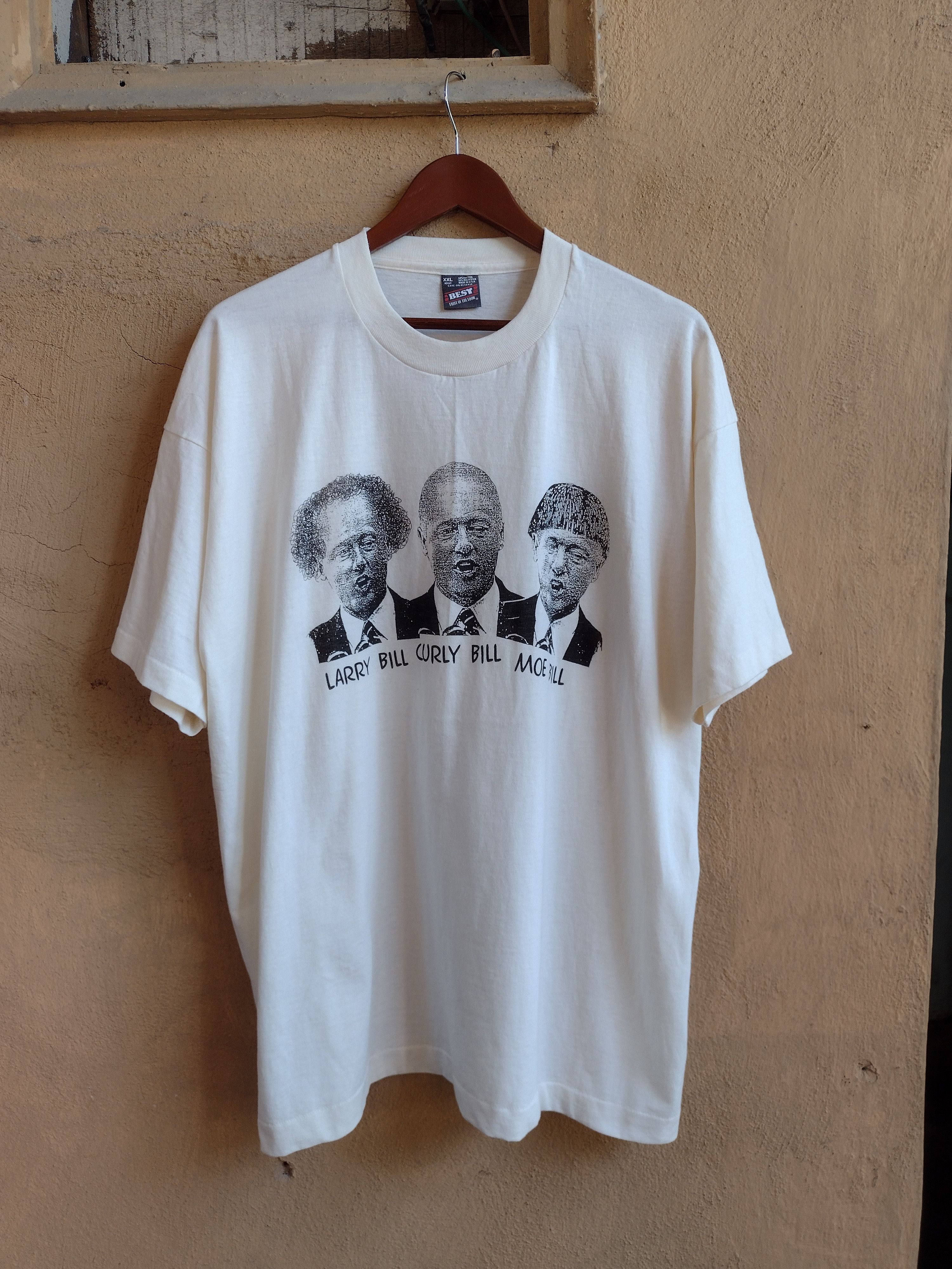 Bill Clinton 90s parody tee