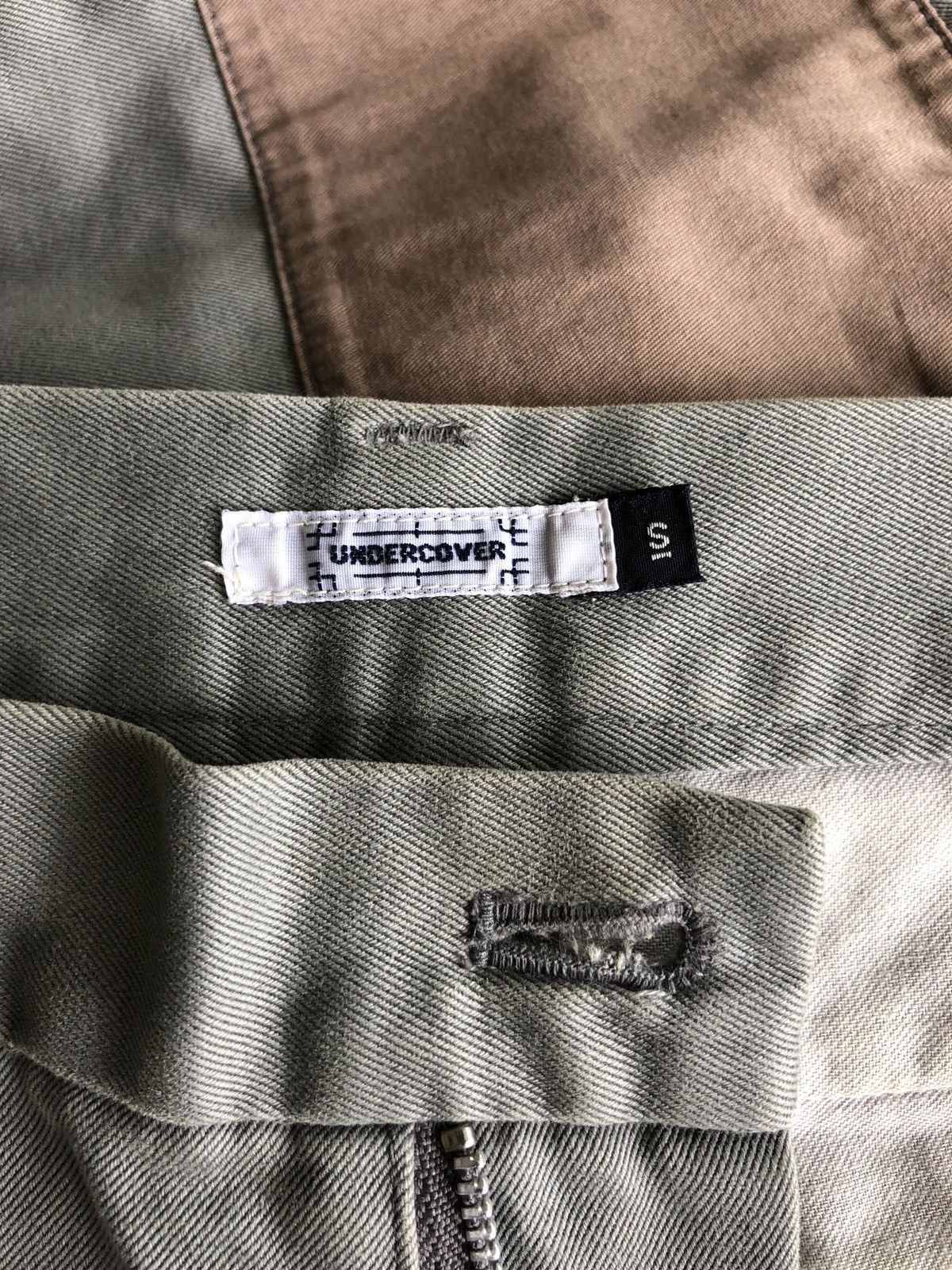 Jun Takahashi OG Undercover 2002 Jun Takahashi Patchwork Pants Size US 28 / EU 44 - 10 Thumbnail