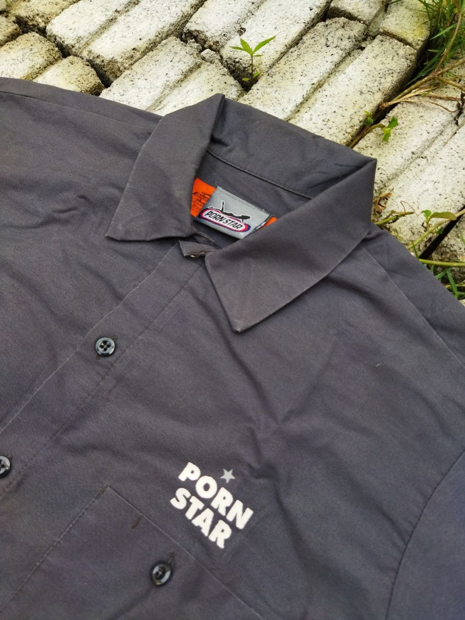 Dickies × Hook-Ups × Vintage Vintage Dickies X Pornstar Skateboard Shirt Size US L / EU 52-54 / 3 - 3 Thumbnail