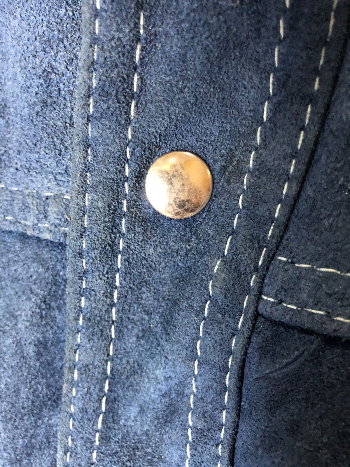 Vintage McGregor sweat leather button jacket