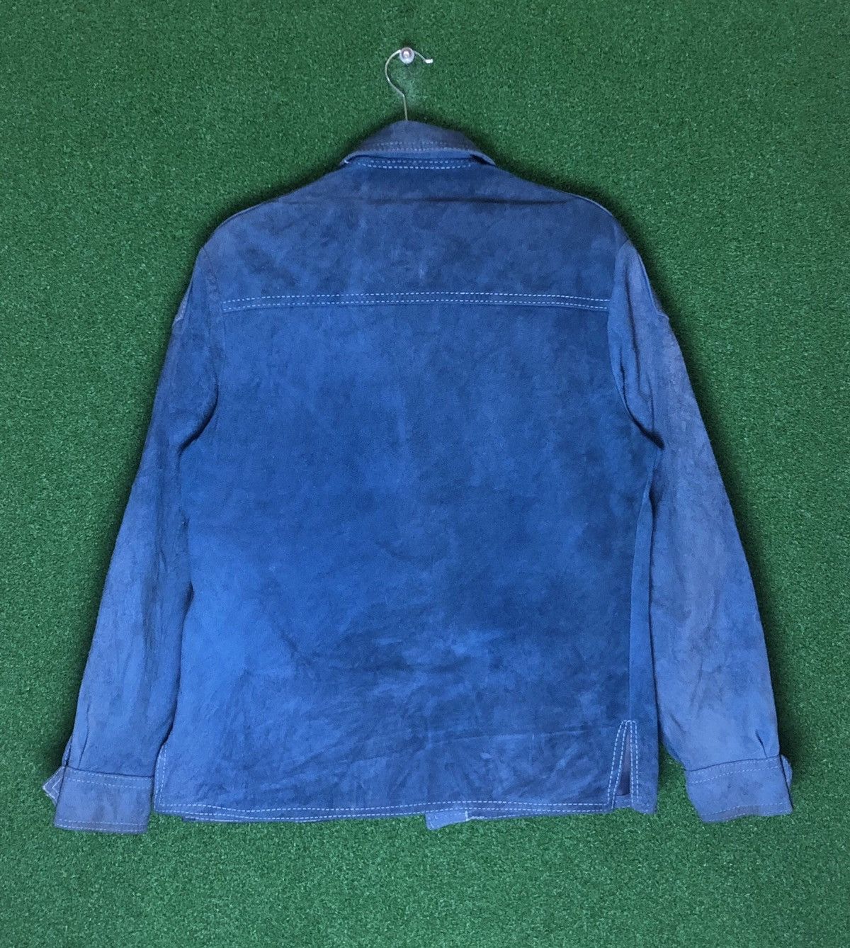 Vintage McGregor sweat leather button jacket