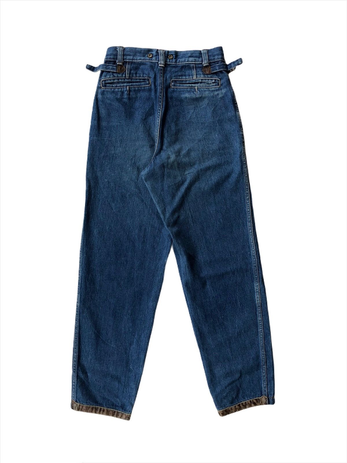 Boneville 80s CP Company Boneville 🇮🇹 Leather Hybrid 🎈Denim Size US 26 / EU 42 - 5 Thumbnail