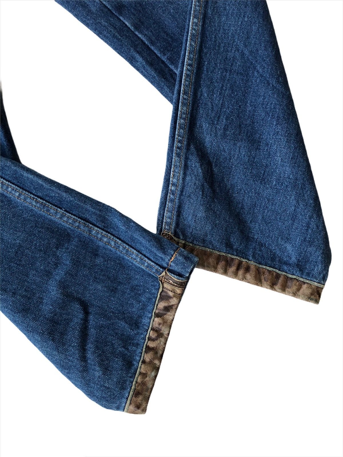 Boneville 80s CP Company Boneville 🇮🇹 Leather Hybrid 🎈Denim Size US 26 / EU 42 - 2 Thumbnail
