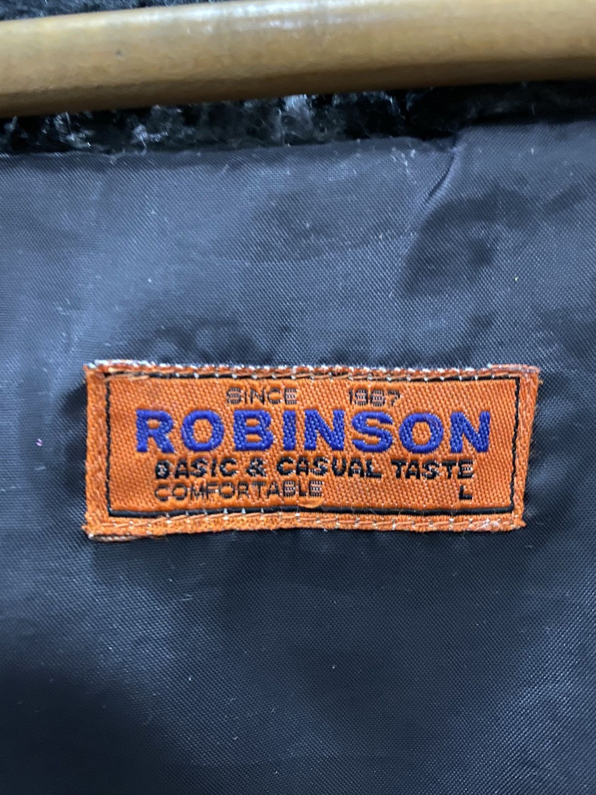 Japanese Brand × Robinson Les Bains Robinson printed fleece sweater Size US L / EU 52-54 / 3 - 8 Thumbnail