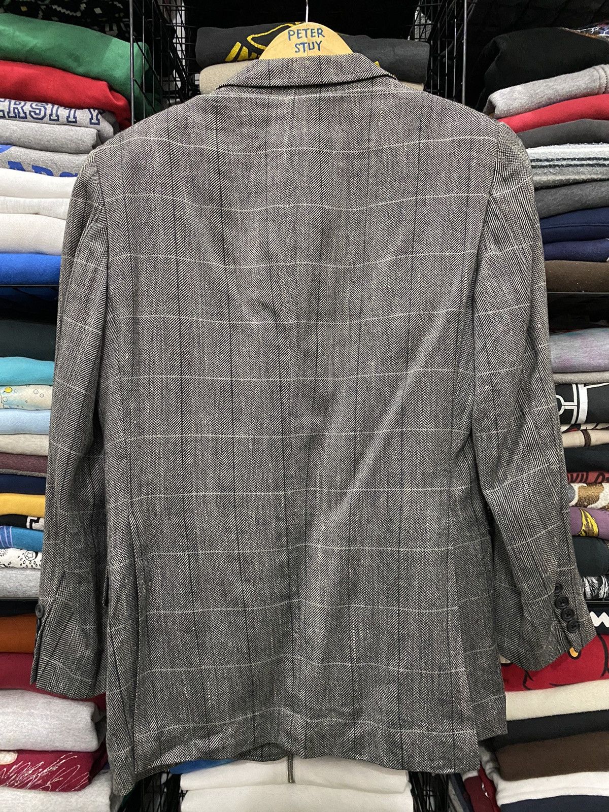 Burberry × Vintage VINTAGE BURBERRYS GREY MAN’S JACKET Size US M / EU 48-50 / 2 - 4 Thumbnail