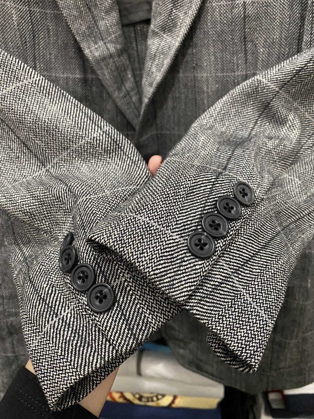 Burberry × Vintage VINTAGE BURBERRYS GREY MAN’S JACKET Size US M / EU 48-50 / 2 - 9 Thumbnail