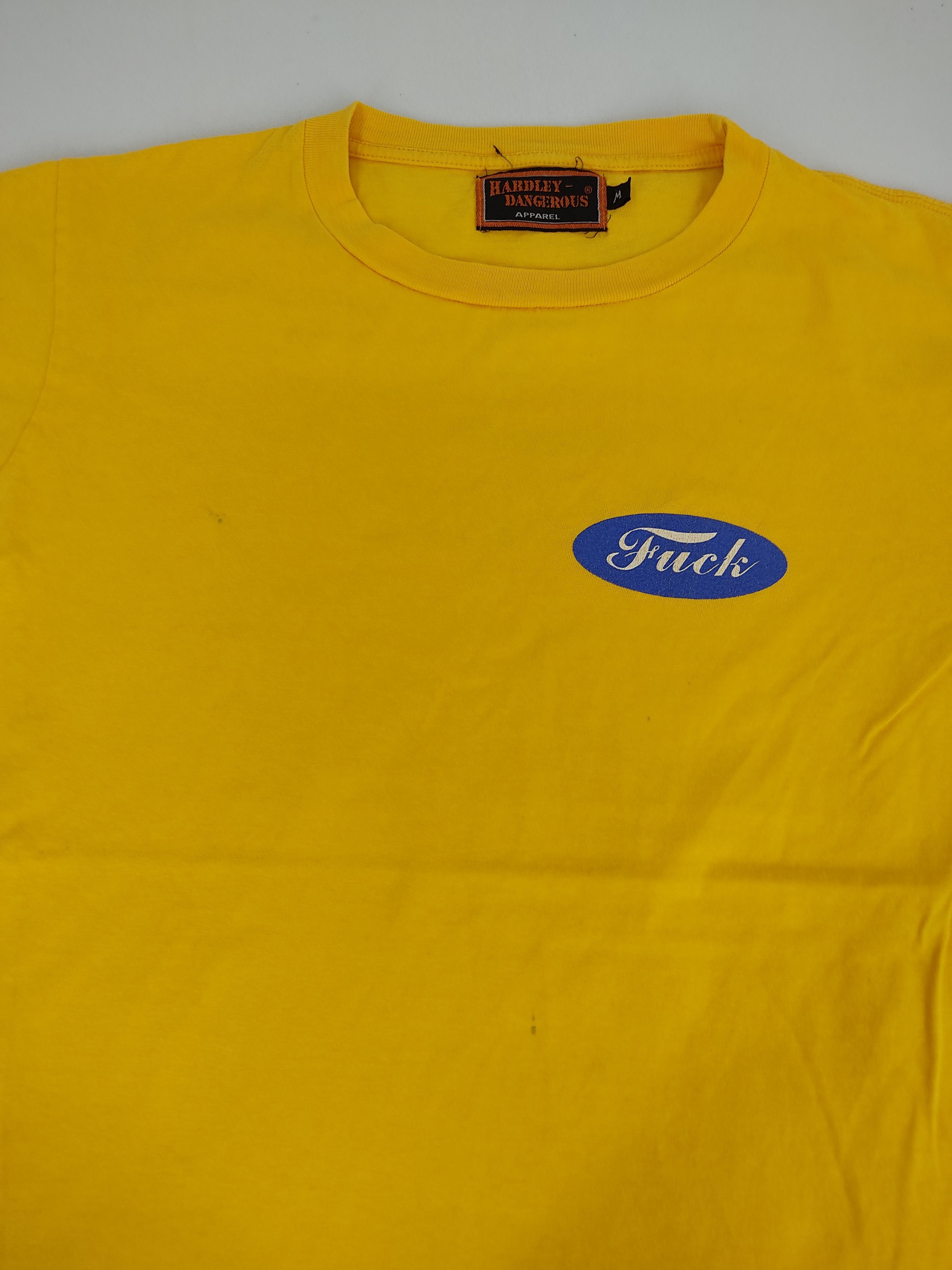 Japanese Brand Vintage 90s Hardley Dangerous F**k Ford Style Size US S / EU 44-46 / 1 - 4 Thumbnail