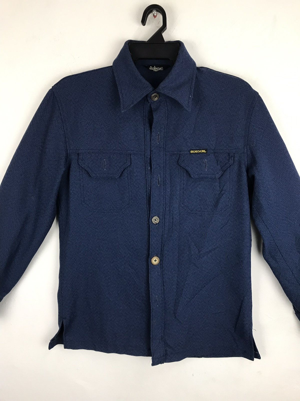 Japanese Brand × Vintage Vintage 80s Bobson Workwear Nankai Permanent Prest Classic Size US M / EU 48-50 / 2 - 2 Thumbnail