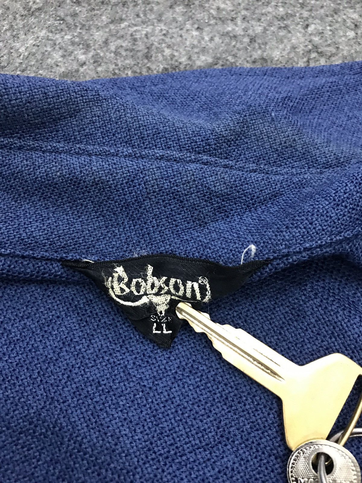 Japanese Brand × Vintage Vintage 80s Bobson Workwear Nankai Permanent Prest Classic Size US M / EU 48-50 / 2 - 3 Thumbnail