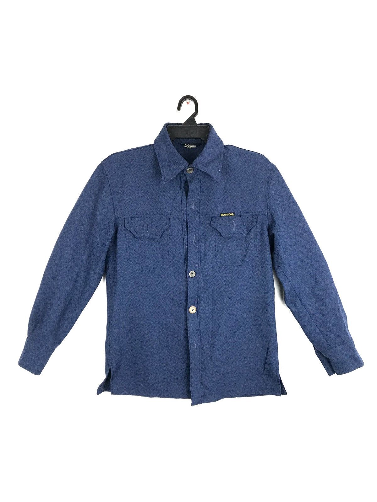 Japanese Brand × Vintage Vintage 80s Bobson Workwear Nankai Permanent Prest Classic Size US M / EU 48-50 / 2 - 1 Thumbnail