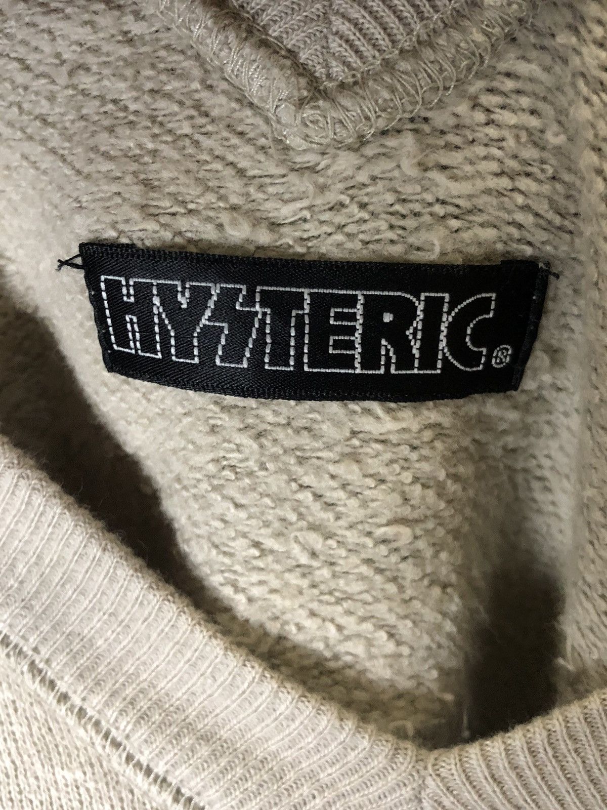 Hysteric Glamour Vintage HYSTERIC GLAMOUR pullover/ Big neck God Dog Art Rat Size US L / EU 52-54 / 3 - 3 Thumbnail