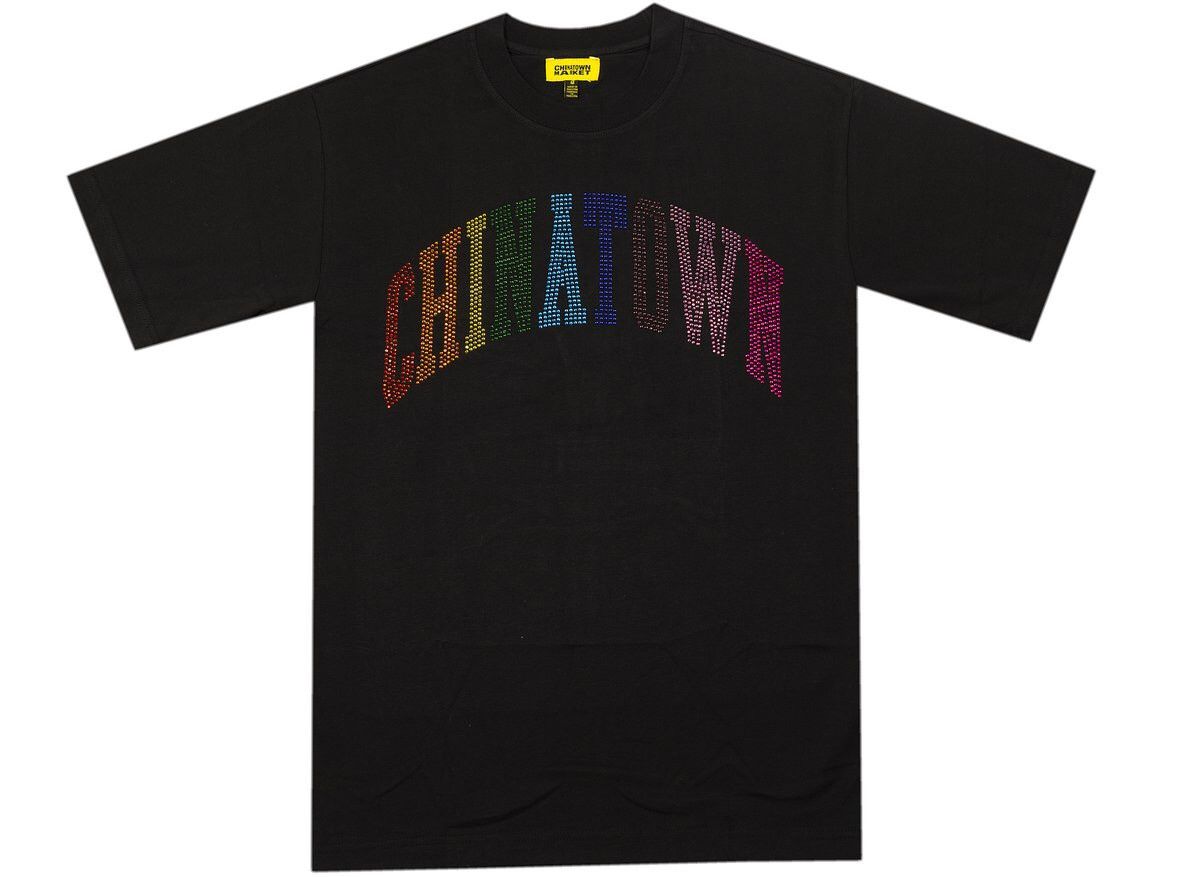 Market RAINBOW RHINESTONE ARC TEE Size US M / EU 48-50 / 2 - 1 Thumbnail
