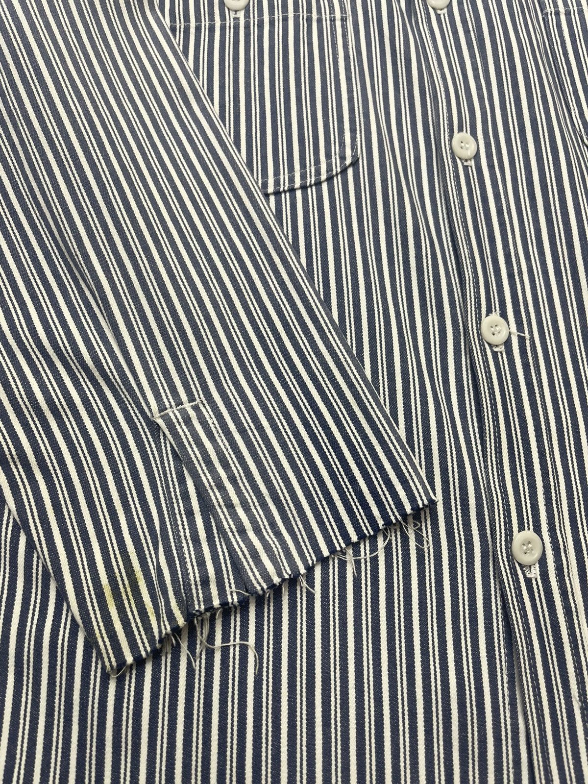 Sugar Cane Sugar Cane Hickory Stripe Worker Shirts Size US M / EU 48-50 / 2 - 10 Thumbnail