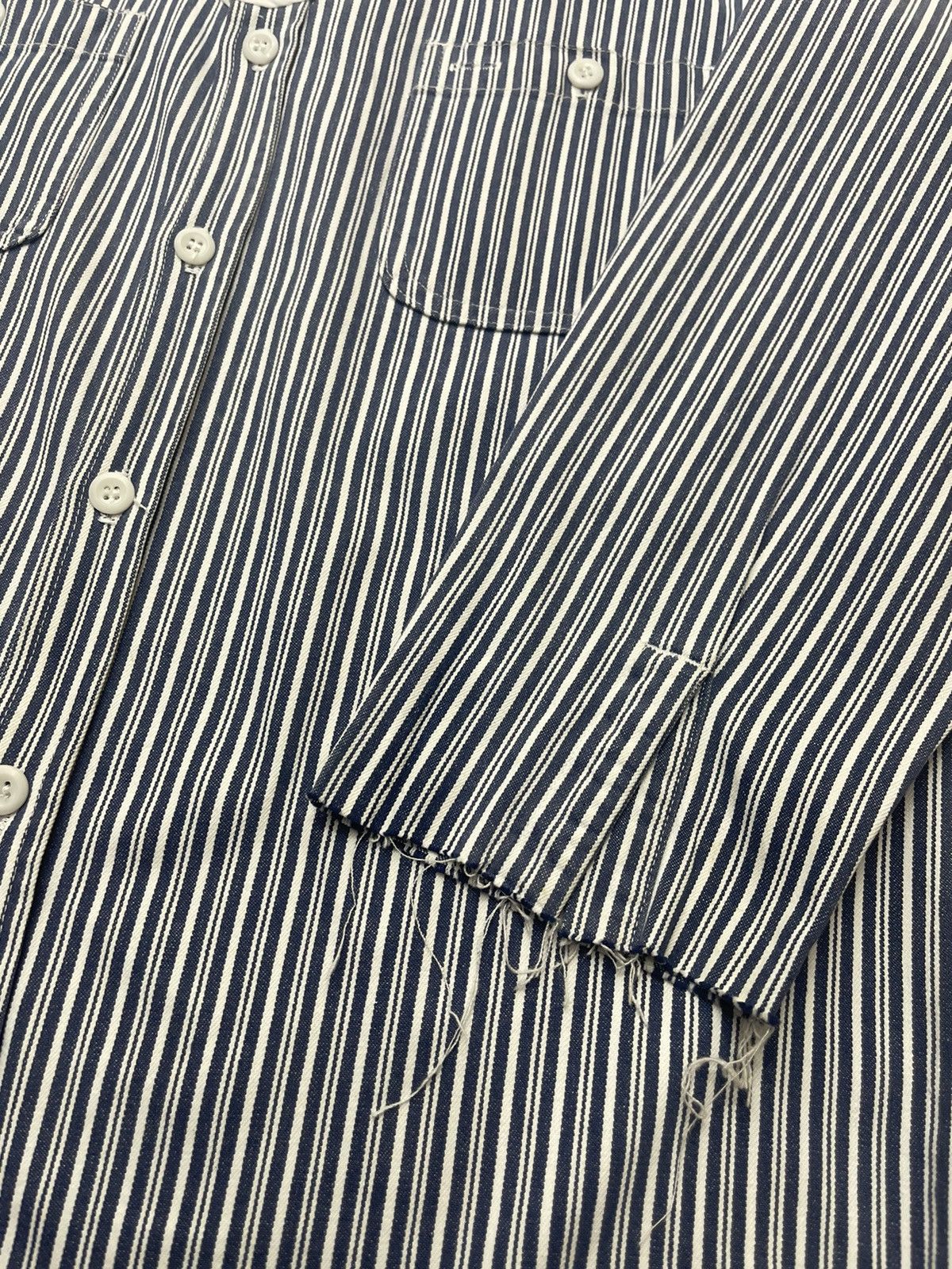 Sugar Cane Sugar Cane Hickory Stripe Worker Shirts Size US M / EU 48-50 / 2 - 9 Thumbnail