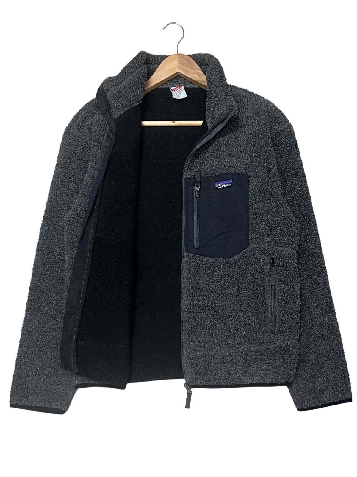 Designer FLUKE LIGHT FLEECE JACKET SINGLE POCKET INSPIRED PATAGONIA Size US M / EU 48-50 / 2 - 2 Thumbnail