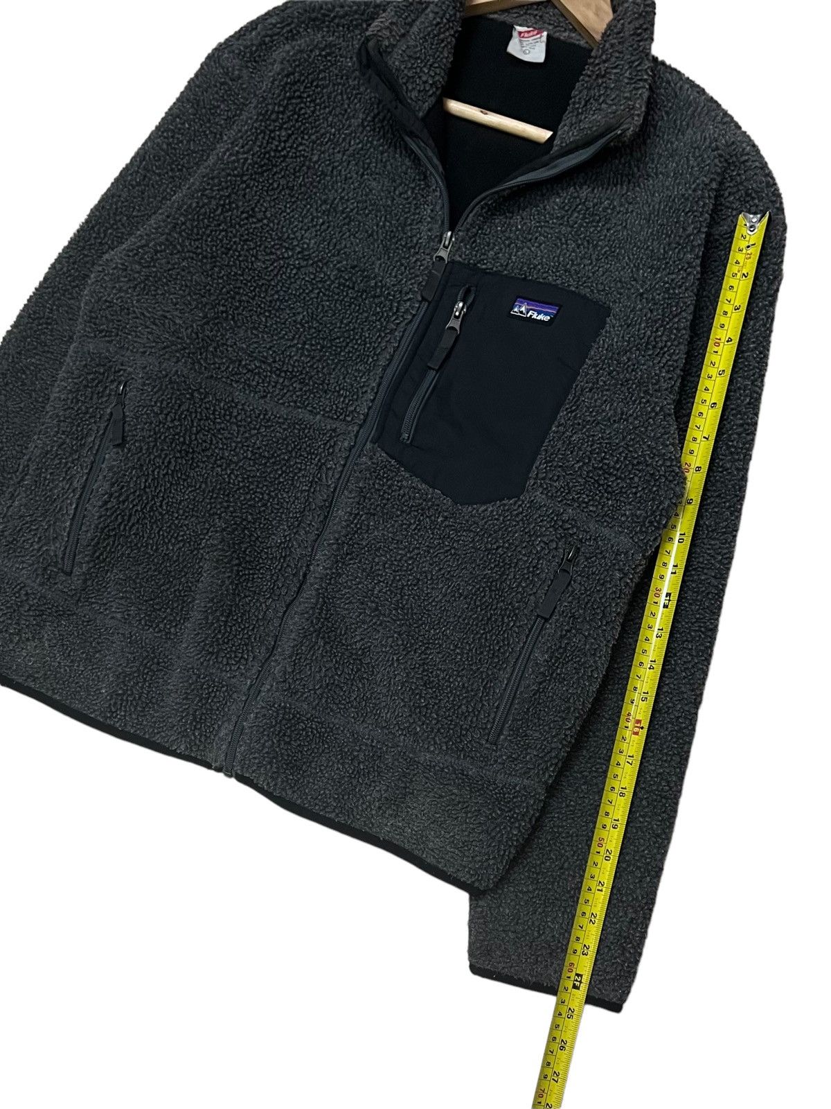 Designer FLUKE LIGHT FLEECE JACKET SINGLE POCKET INSPIRED PATAGONIA Size US M / EU 48-50 / 2 - 16 Thumbnail