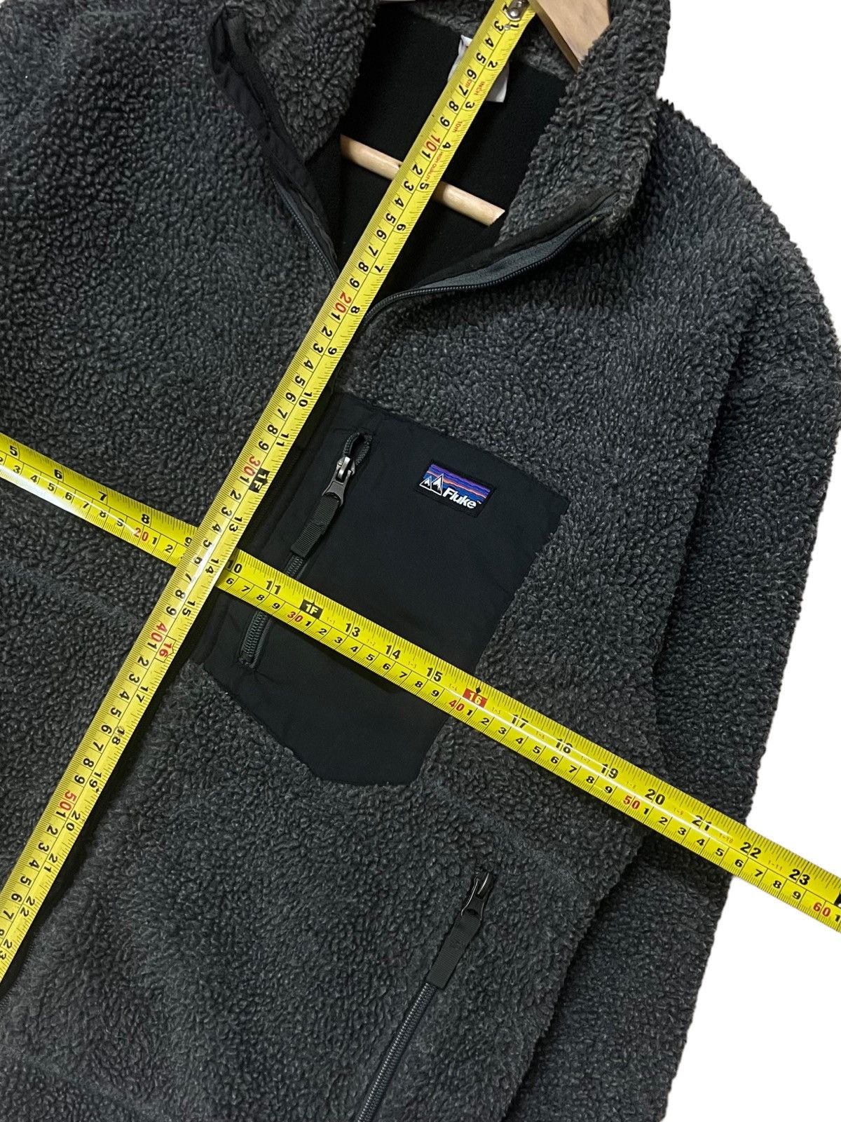 Designer FLUKE LIGHT FLEECE JACKET SINGLE POCKET INSPIRED PATAGONIA Size US M / EU 48-50 / 2 - 17 Thumbnail