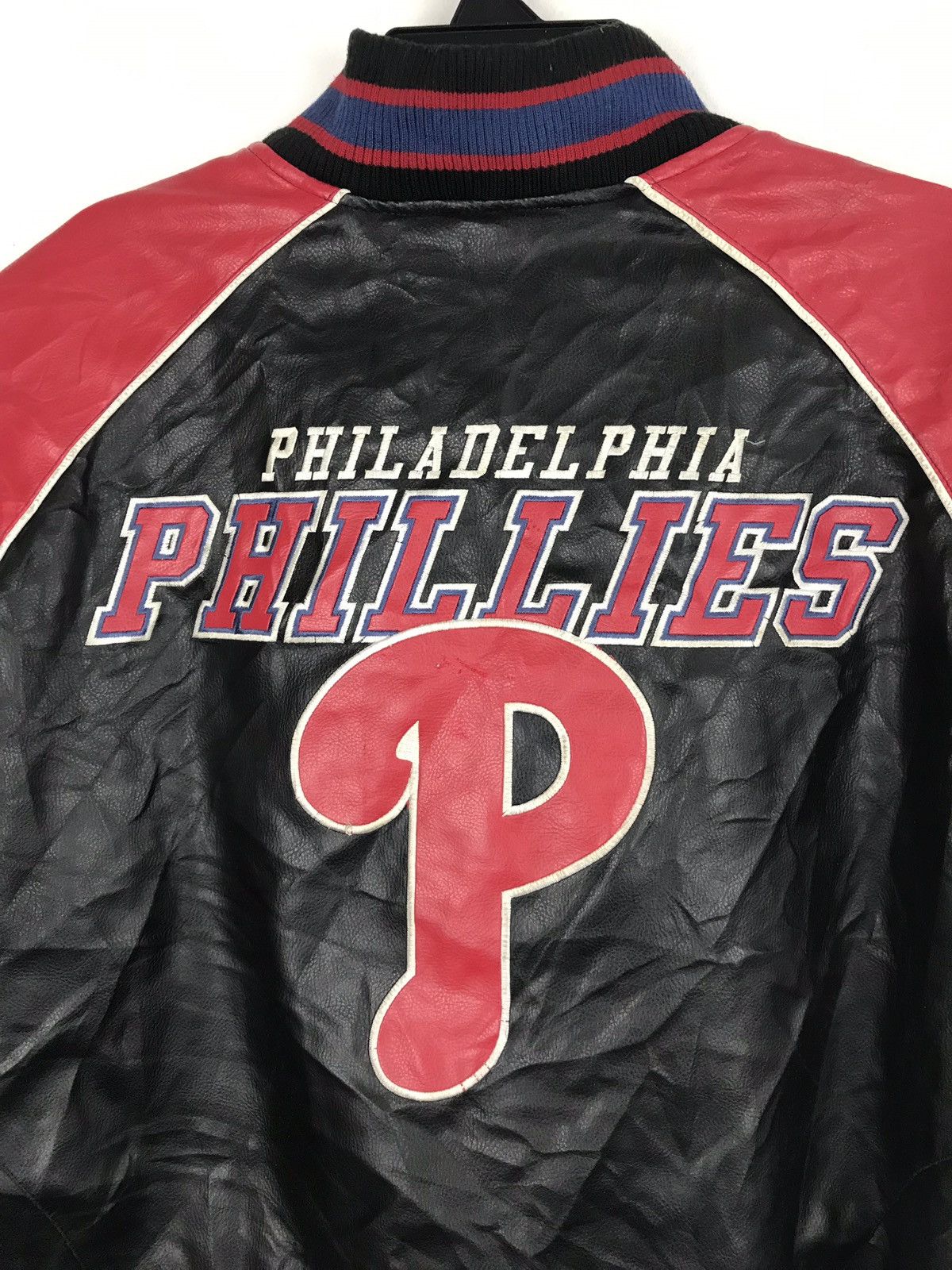 MLB Vintage 90s MLB Phillies Philadelphia Jacket Stadium Size US XXL / EU 58 / 5 - 6 Thumbnail