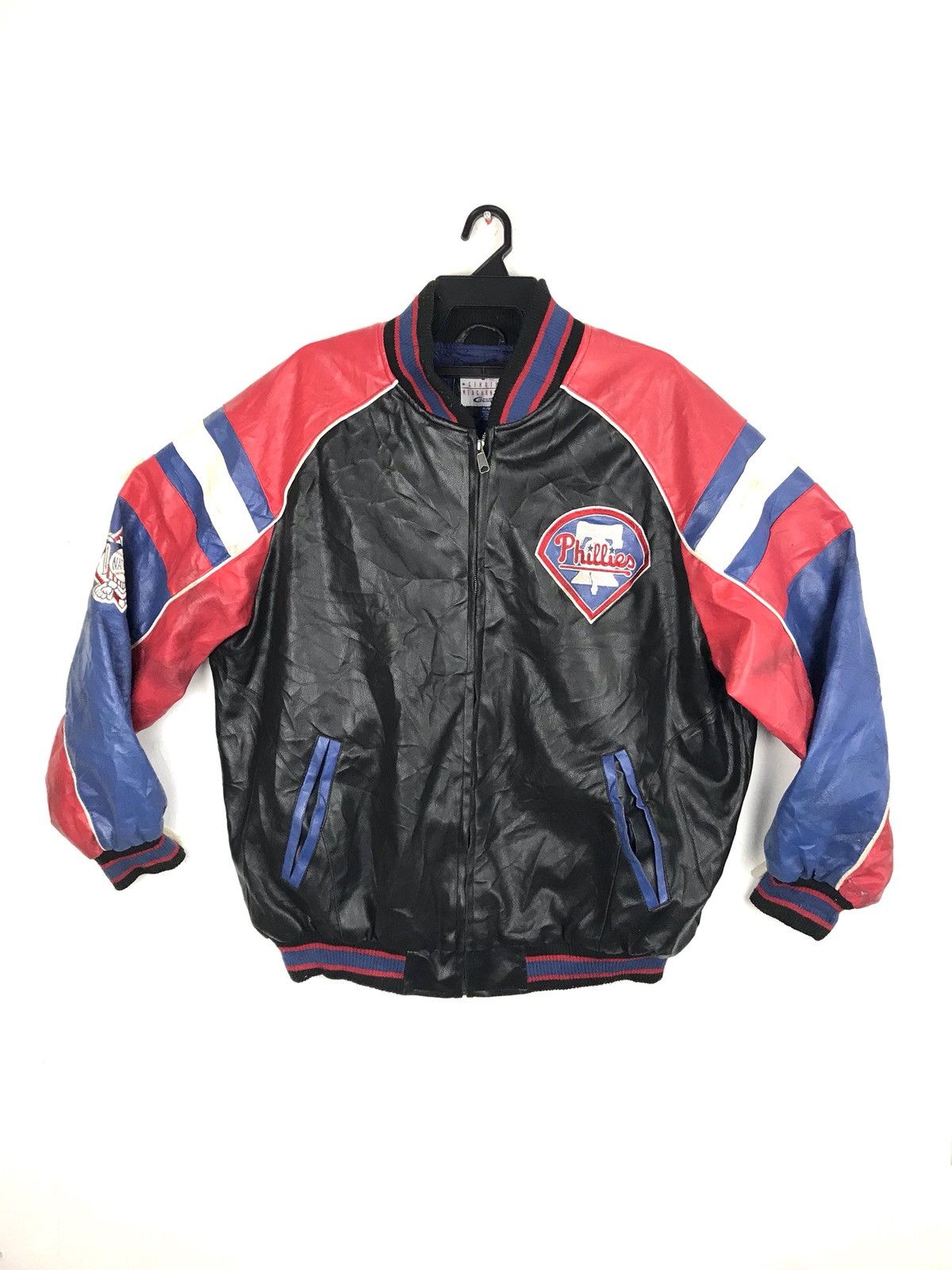 MLB Vintage 90s MLB Phillies Philadelphia Jacket Stadium Size US XXL / EU 58 / 5 - 2 Thumbnail