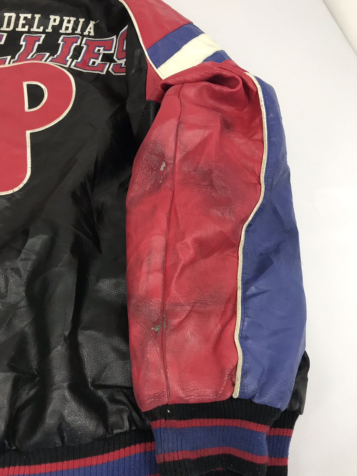 MLB Vintage 90s MLB Phillies Philadelphia Jacket Stadium Size US XXL / EU 58 / 5 - 18 Thumbnail