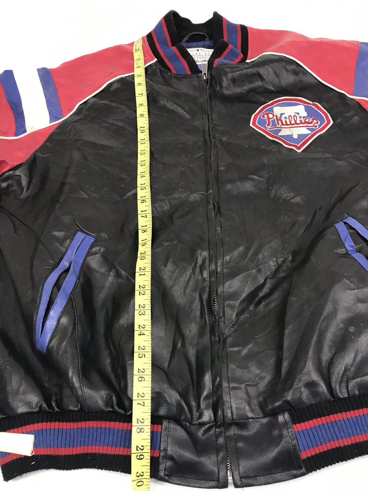 MLB Vintage 90s MLB Phillies Philadelphia Jacket Stadium Size US XXL / EU 58 / 5 - 13 Thumbnail