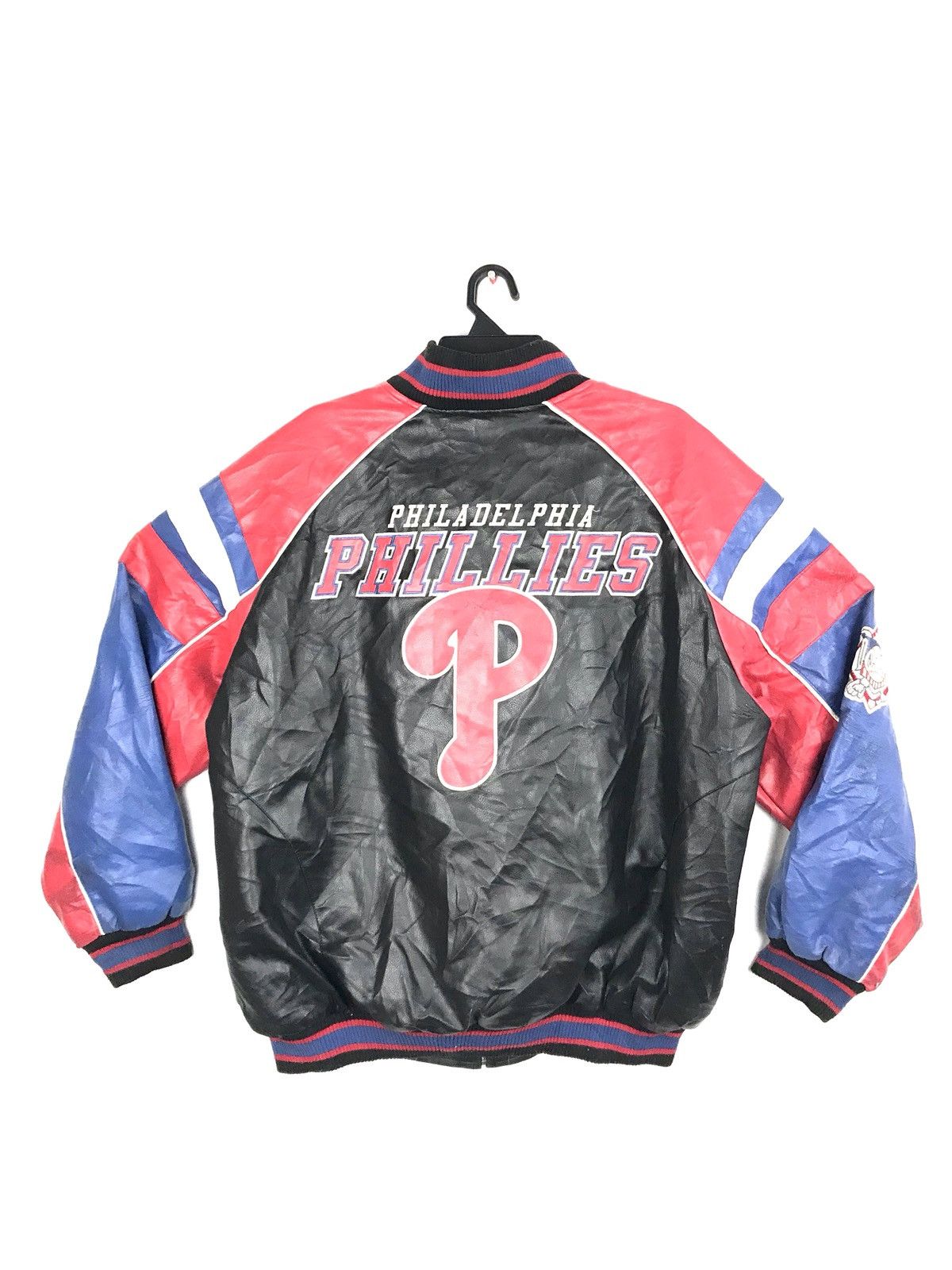 Image of Vintage 90's Mlb Phillies Philadelphia Jacket Stadium, Men's (Size 2XL)