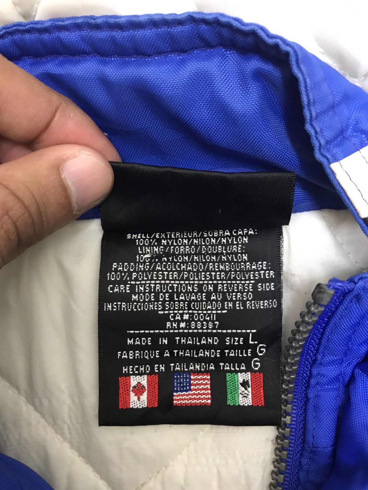 Adidas Vtg Adidas Parka With Three Stripes Padding Quilted Lining Size US L / EU 52-54 / 3 - 11 Thumbnail