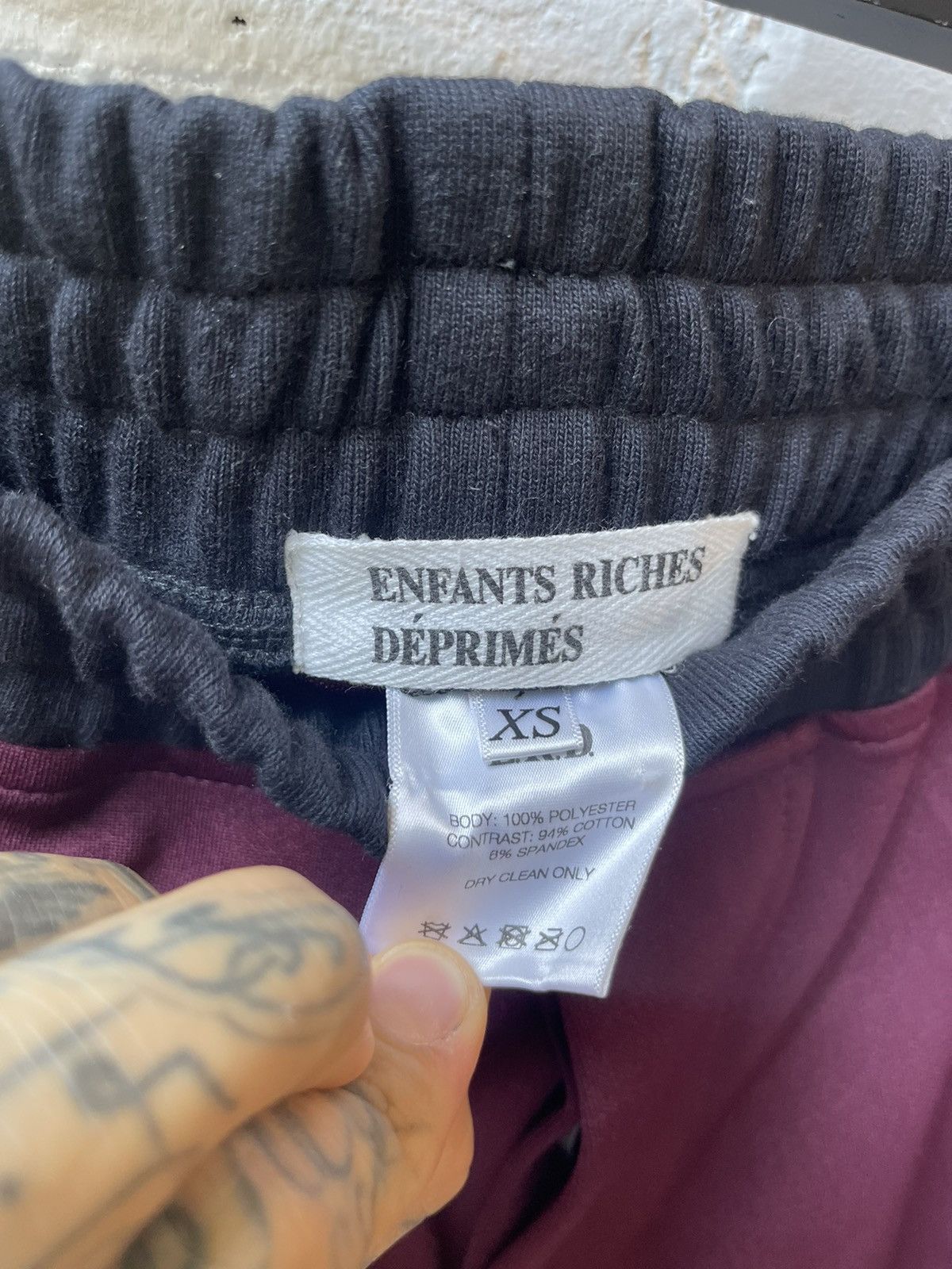 Enfants Riches Deprimes ERD CHRISTIES POST WAR SWEATPANTS XS NEW Size US 29 - 7 Thumbnail