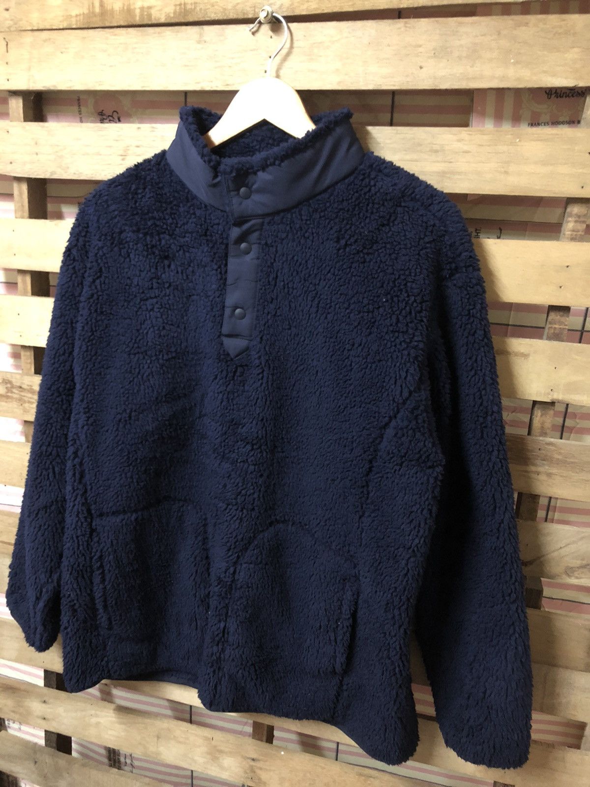 Uniqlo × White Mountaineering Uniqlo X White Mountaineering Fleece Sherpa Jacket Size US L / EU 52-54 / 3 - 3 Thumbnail