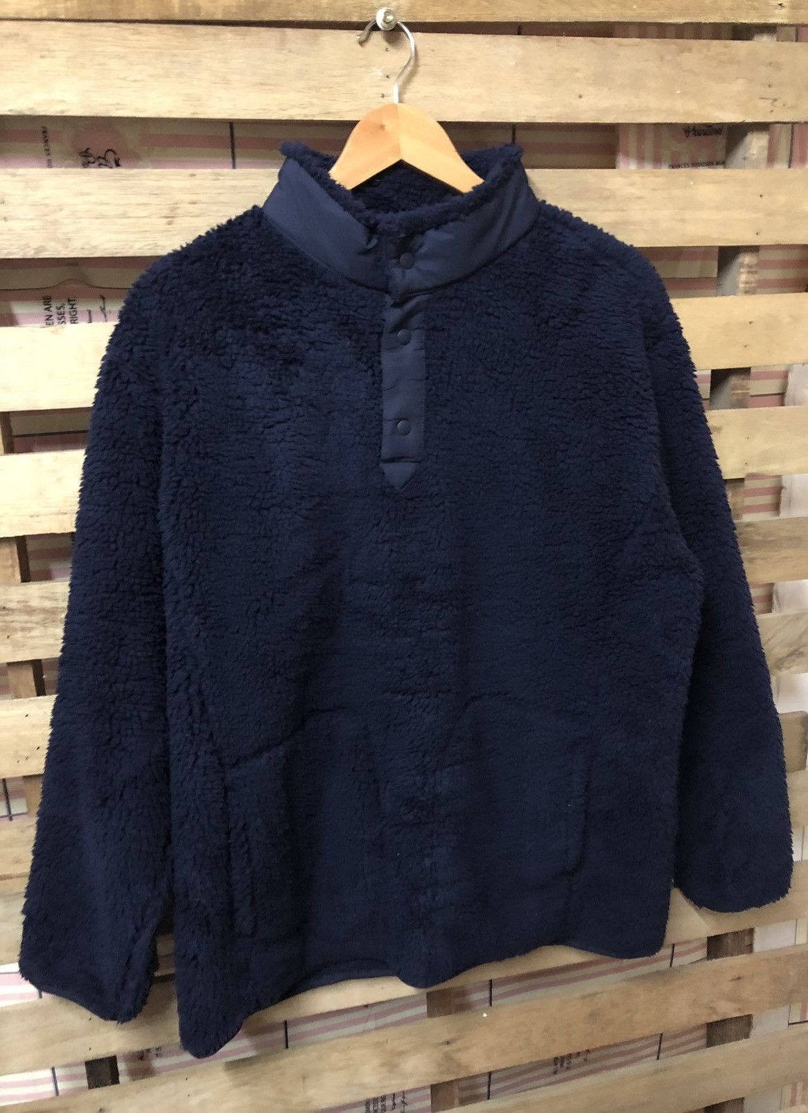 Uniqlo × White Mountaineering Uniqlo X White Mountaineering Fleece Sherpa Jacket Size US L / EU 52-54 / 3 - 2 Thumbnail