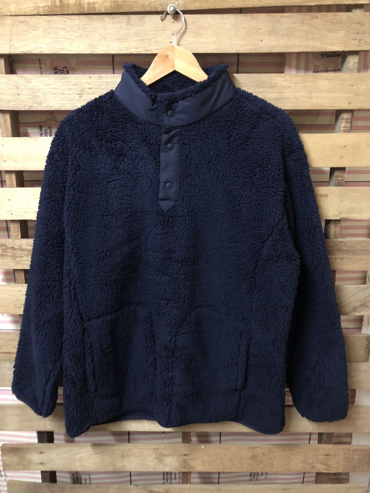 Uniqlo × White Mountaineering Uniqlo X White Mountaineering Fleece Sherpa Jacket Size US L / EU 52-54 / 3 - 1 Thumbnail