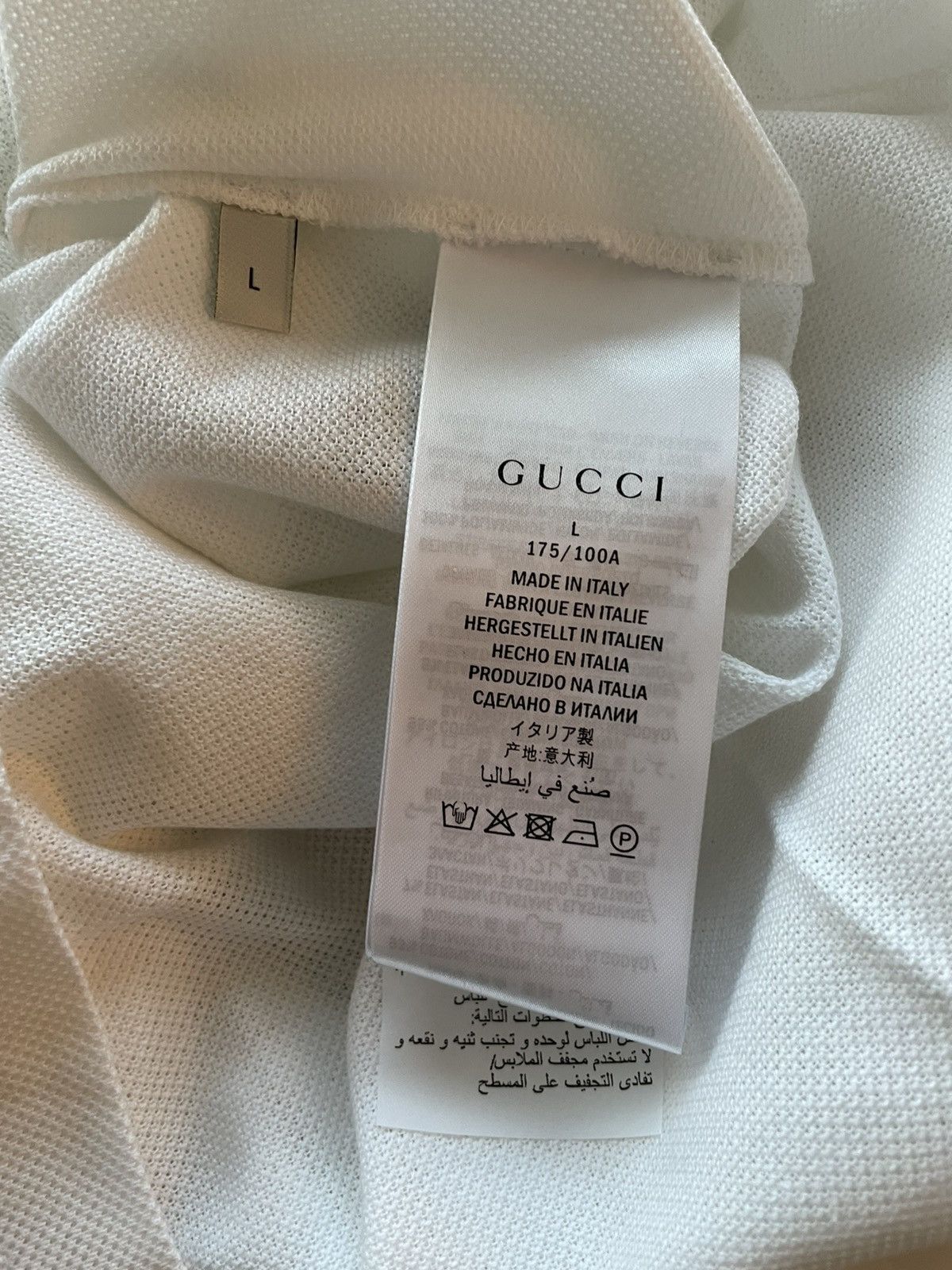 Gucci Rare Super Runway Limited Edition Gucci Electric Logo Polo Size US L / EU 52-54 / 3 - 4 Thumbnail