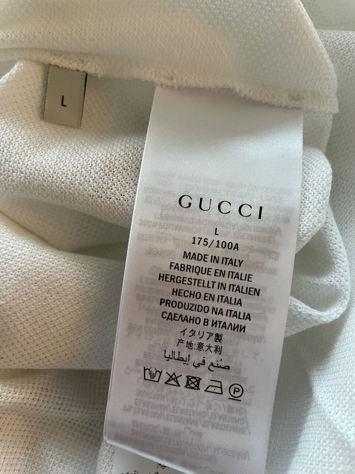 Gucci Rare Super Runway Limited Edition Gucci Electric Logo Polo Size US L / EU 52-54 / 3 - 5 Thumbnail