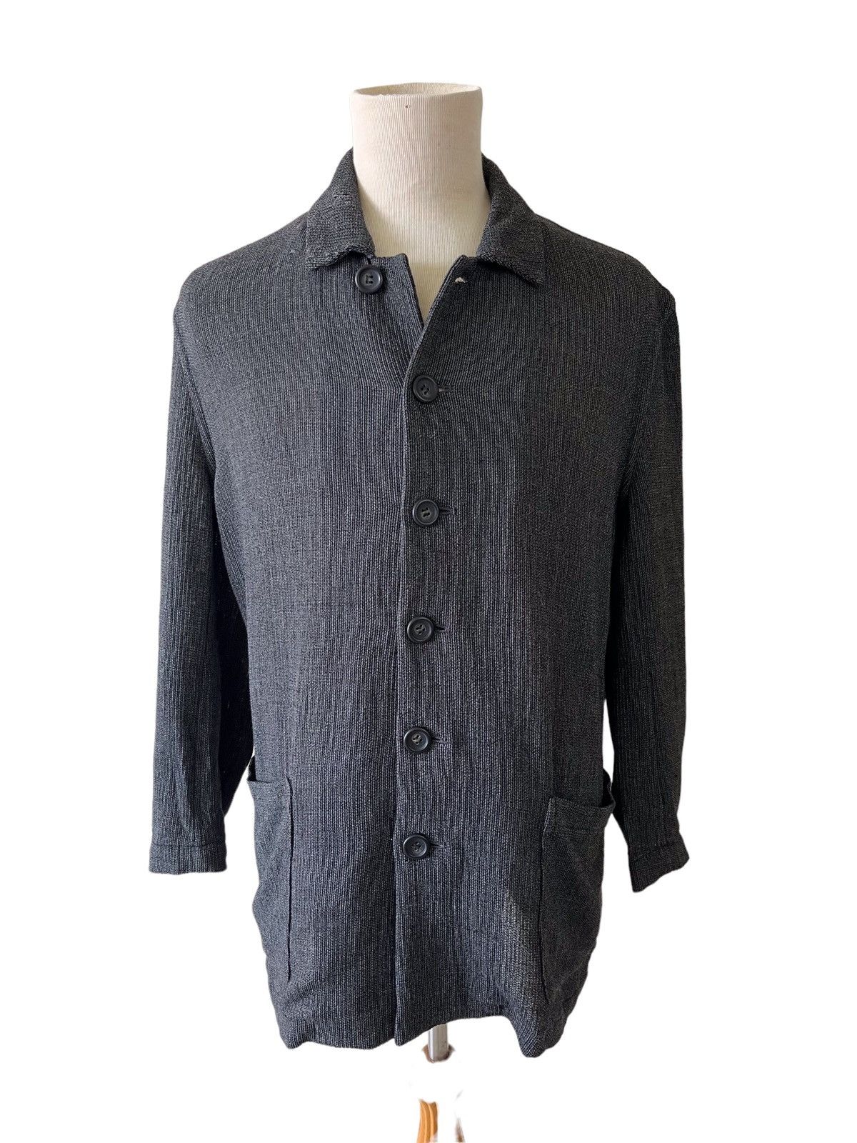 Issey Miyake RARE!! 🎌🔥 Tete Homme By Issey Miyake Longsleeve Shirt Size US M / EU 48-50 / 2 - 3 Thumbnail