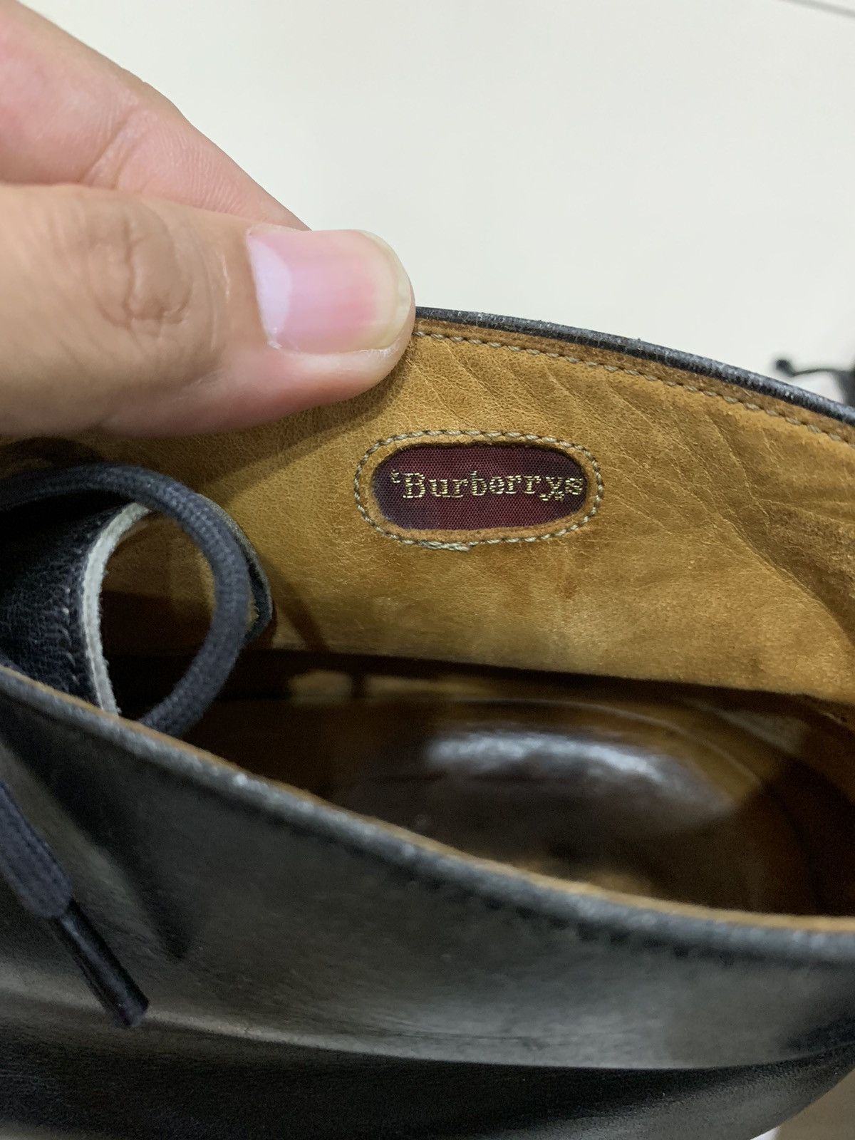 Burberry VTG BURBERRYS LEATHER DESERT BOOTS Size US 8 / EU 41 - 9 Thumbnail