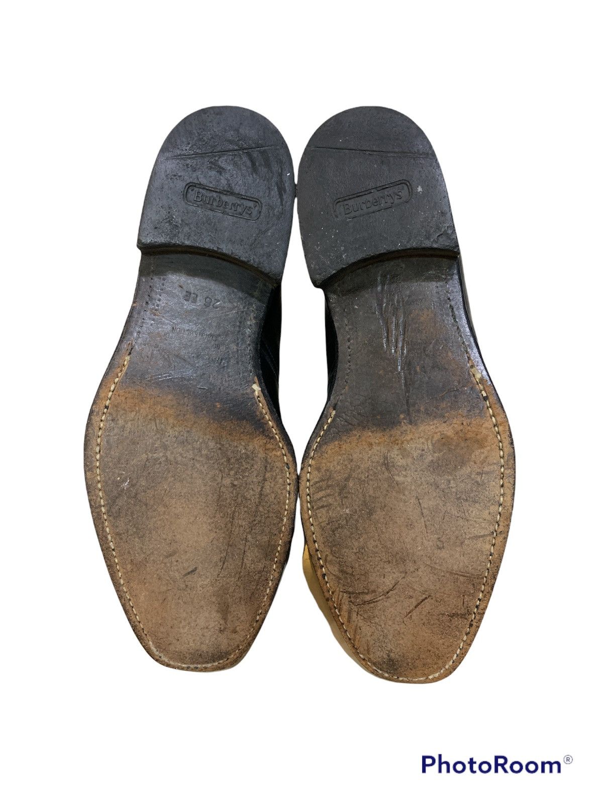 Burberry VTG BURBERRYS LEATHER DESERT BOOTS Size US 8 / EU 41 - 7 Thumbnail