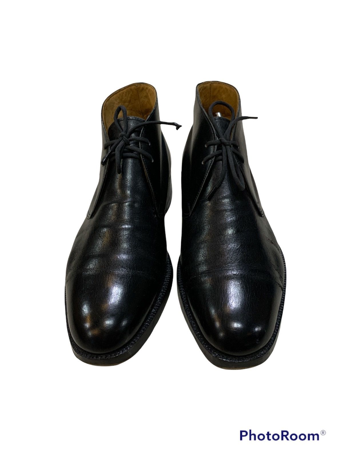Burberry VTG BURBERRYS LEATHER DESERT BOOTS Size US 8 / EU 41 - 3 Thumbnail