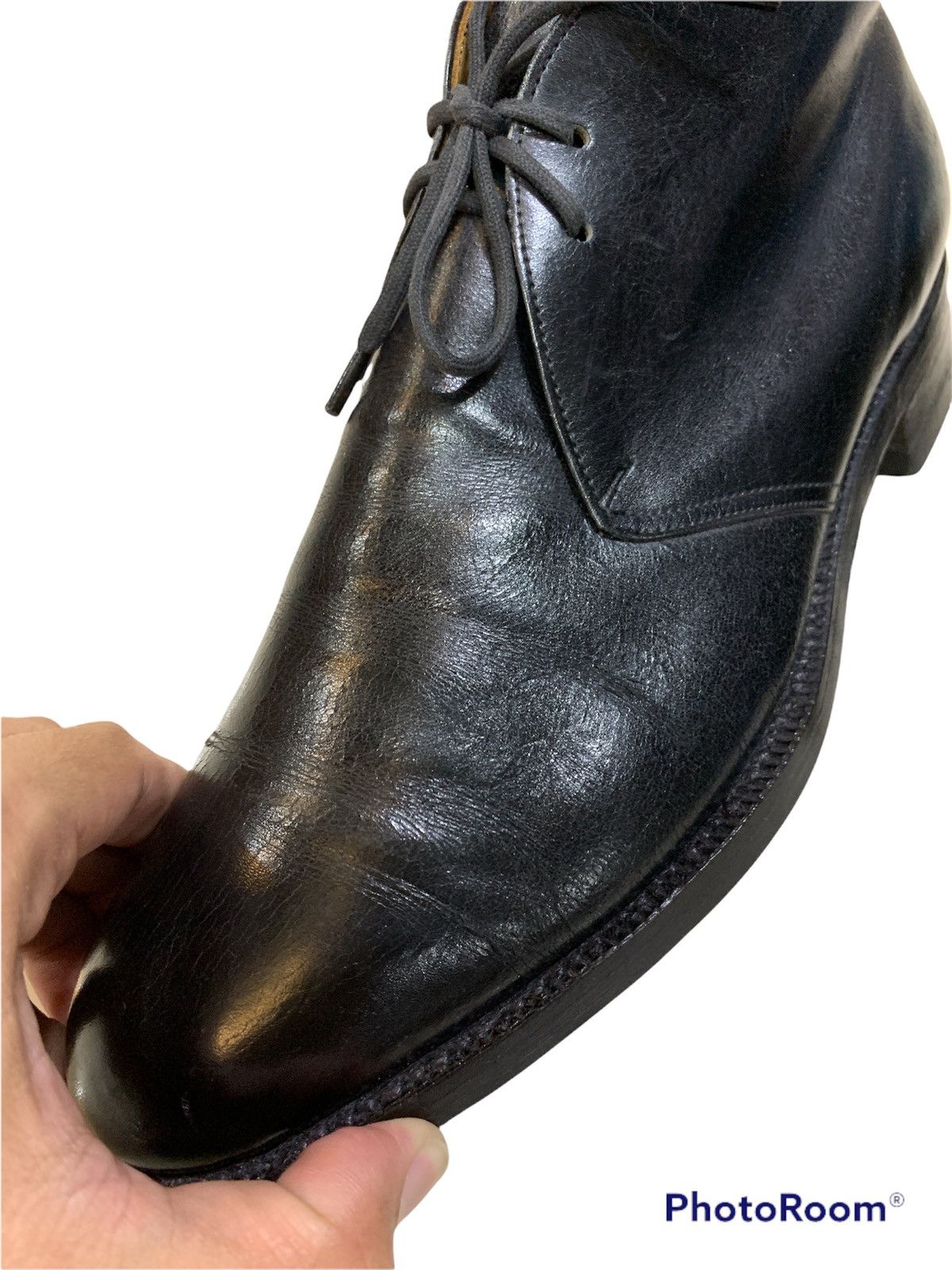 Burberry VTG BURBERRYS LEATHER DESERT BOOTS Size US 8 / EU 41 - 5 Thumbnail