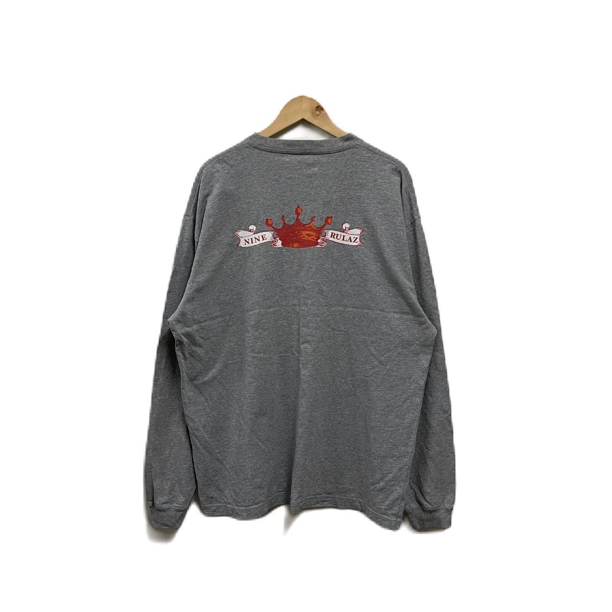 Japanese Brand NRL nine rulaz line tshirt longsleeve Size US XL / EU 56 / 4 - 2 Thumbnail