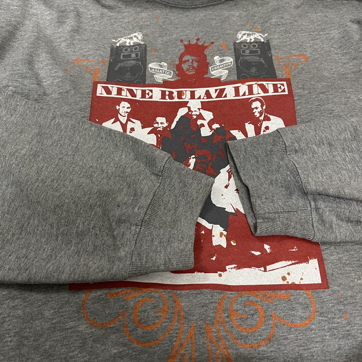 Japanese Brand NRL nine rulaz line tshirt longsleeve Size US XL / EU 56 / 4 - 6 Thumbnail