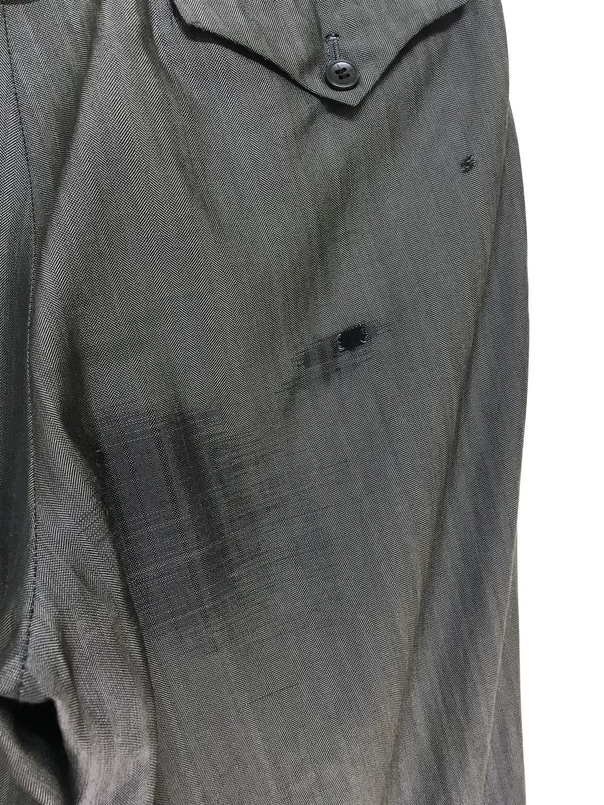 Gaultier Homme Objet 🧛‍♀️JPG Gaultier Homme Objet Wool Blend Trouser Regular Size US 30 / EU 46 - 10 Thumbnail
