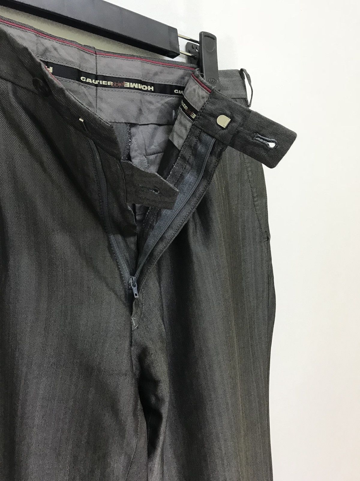 Gaultier Homme Objet 🧛‍♀️JPG Gaultier Homme Objet Wool Blend Trouser Regular Size US 30 / EU 46 - 4 Thumbnail