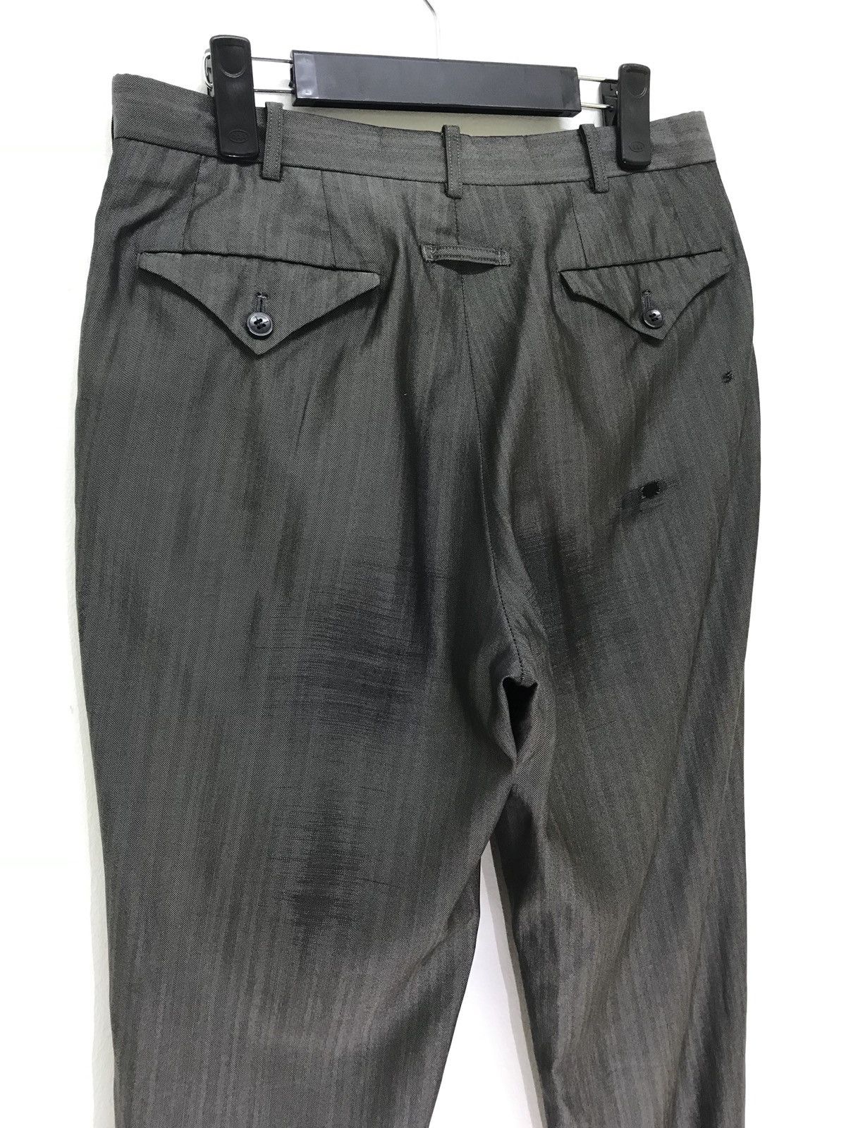Gaultier Homme Objet 🧛‍♀️JPG Gaultier Homme Objet Wool Blend Trouser Regular Size US 30 / EU 46 - 9 Thumbnail