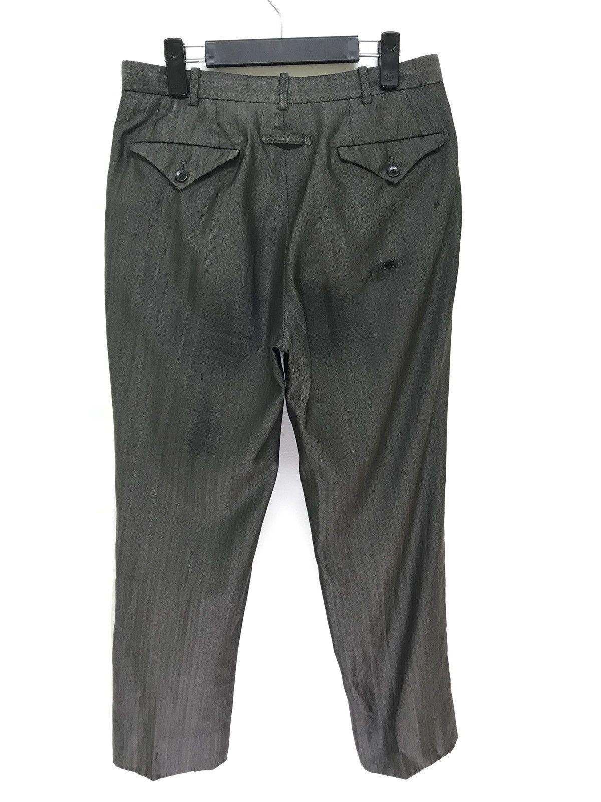 Gaultier Homme Objet 🧛‍♀️JPG Gaultier Homme Objet Wool Blend Trouser Regular Size US 30 / EU 46 - 7 Thumbnail