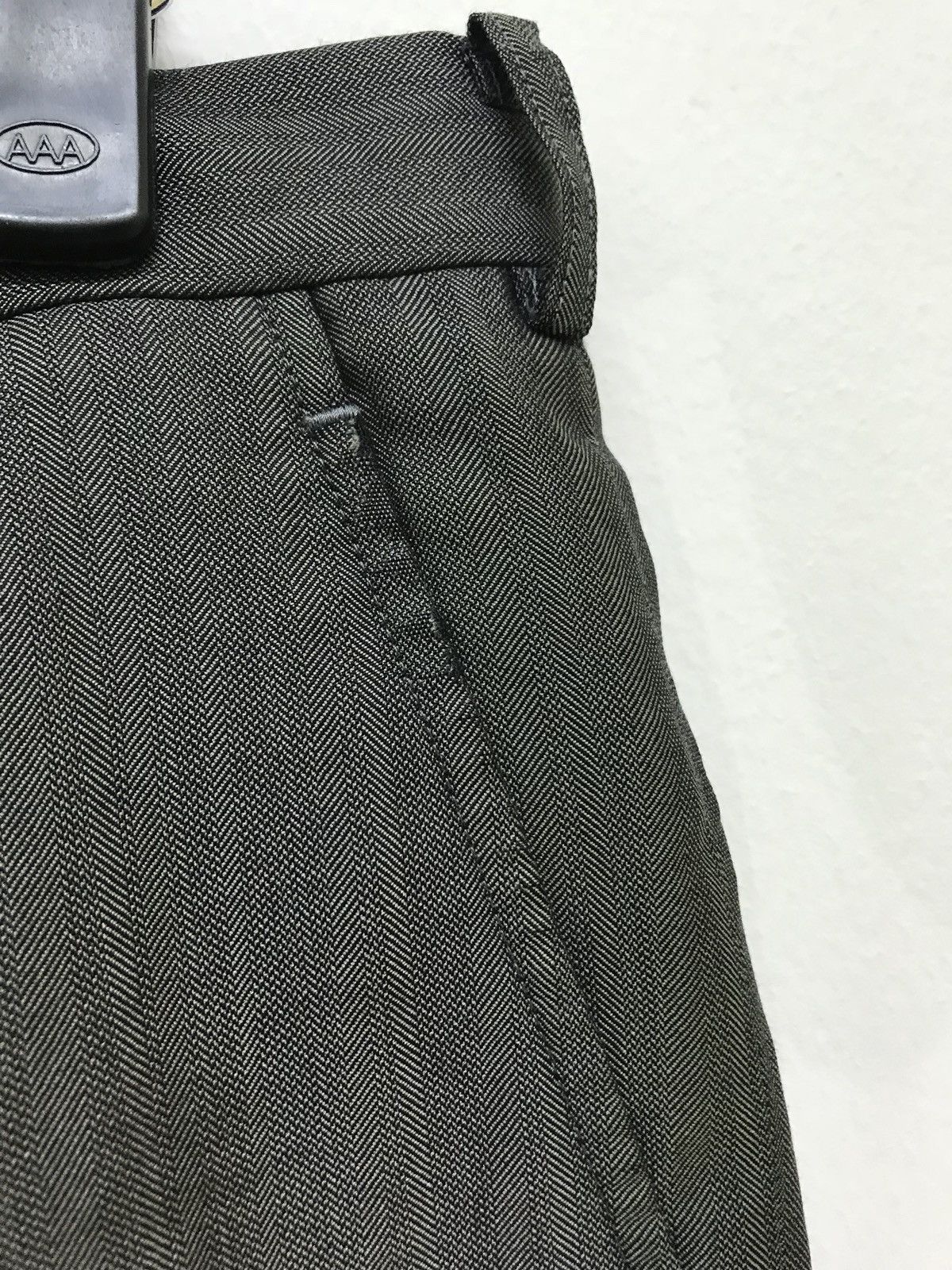 Gaultier Homme Objet 🧛‍♀️JPG Gaultier Homme Objet Wool Blend Trouser Regular Size US 30 / EU 46 - 6 Thumbnail