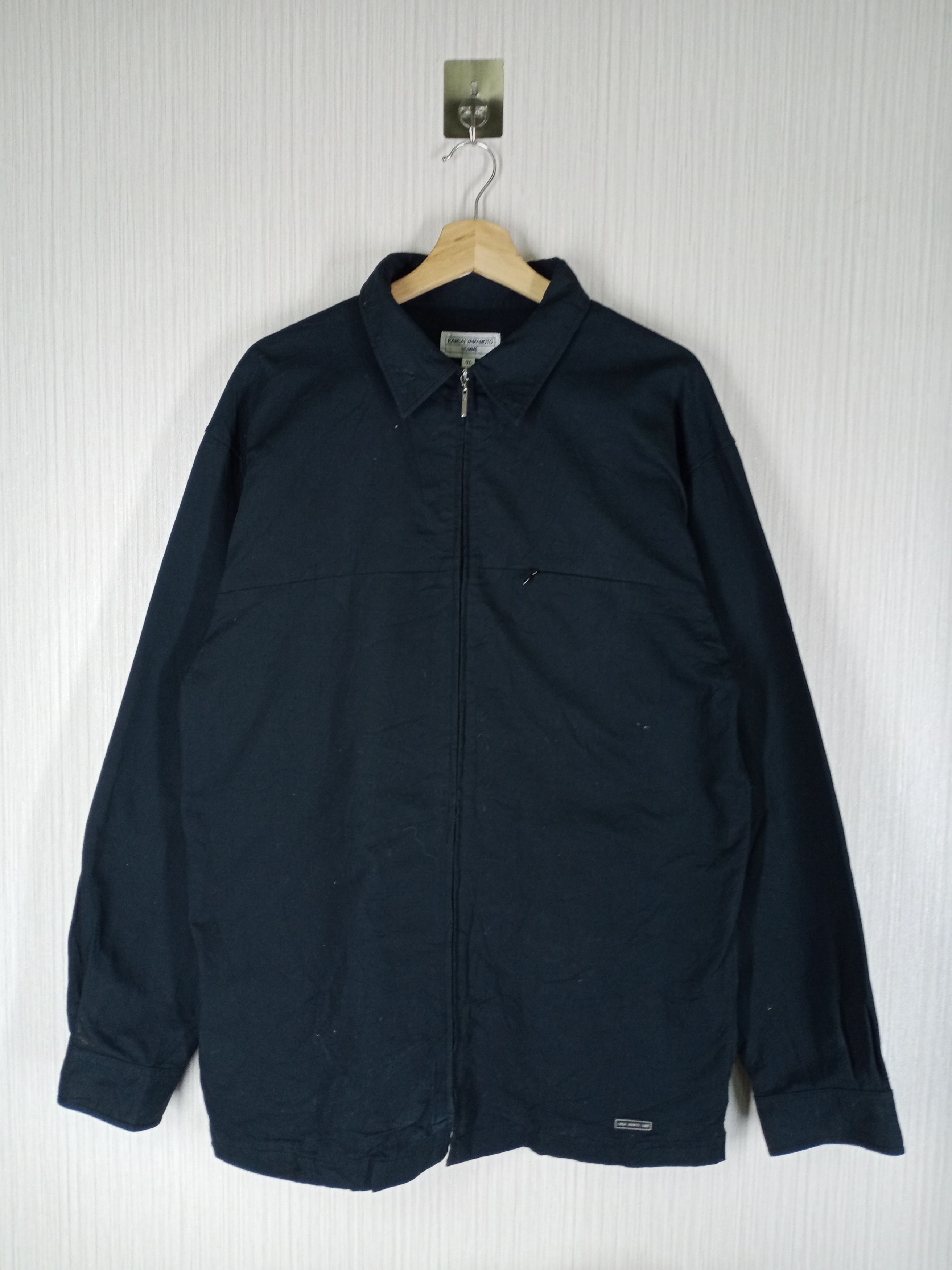 Kansai Yamamoto Vintage Kansai Yamamoto Black Jackets Size US L / EU 52-54 / 3 - 1 Thumbnail