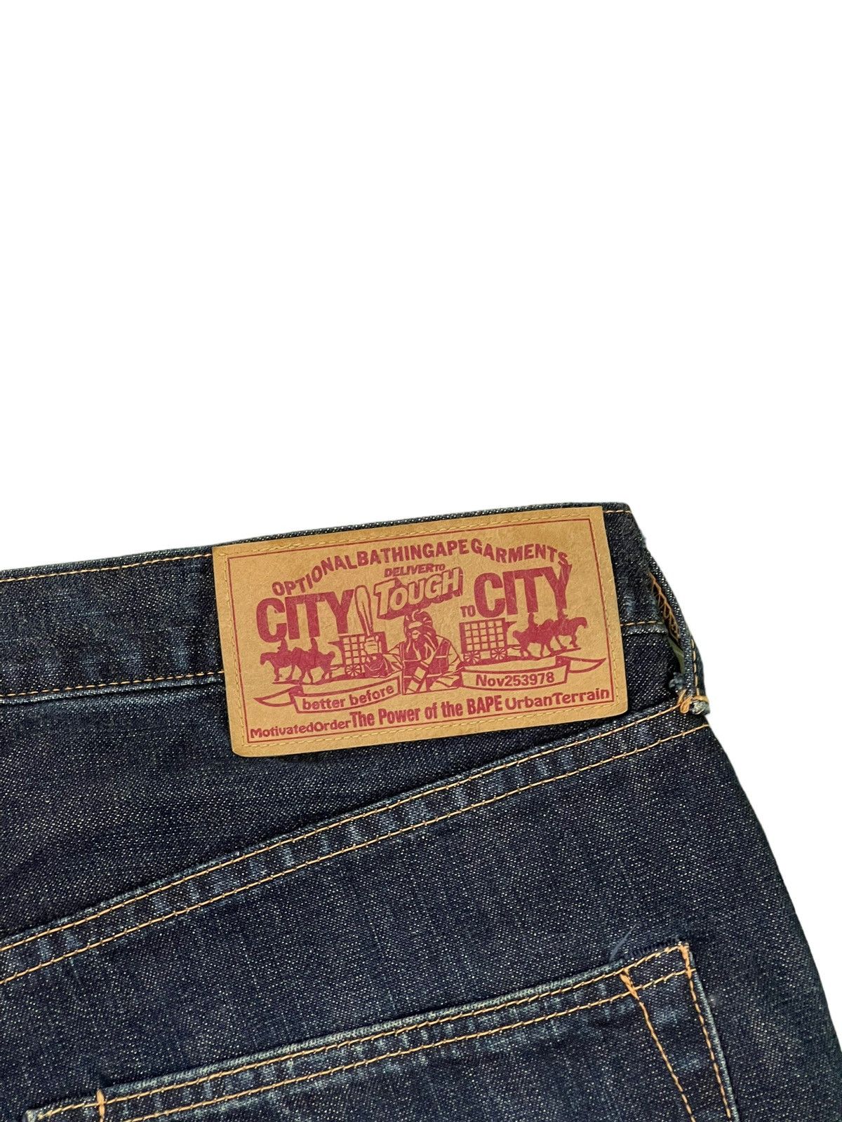 Bape Bapesta Denim Size US 35 - 11 Thumbnail